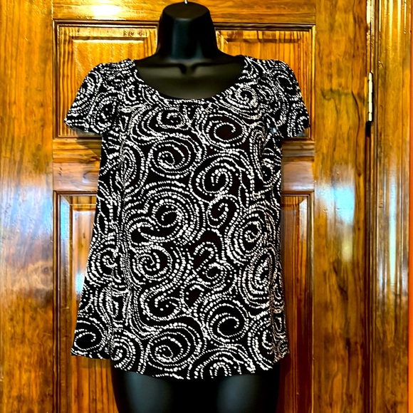 Pleated Bell Sleeve Top - Picture 1 of 6